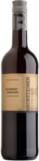 2022 Becksteiner Weinhaus Schwarzriesling halbtrocken - Becksteiner Winzer eG