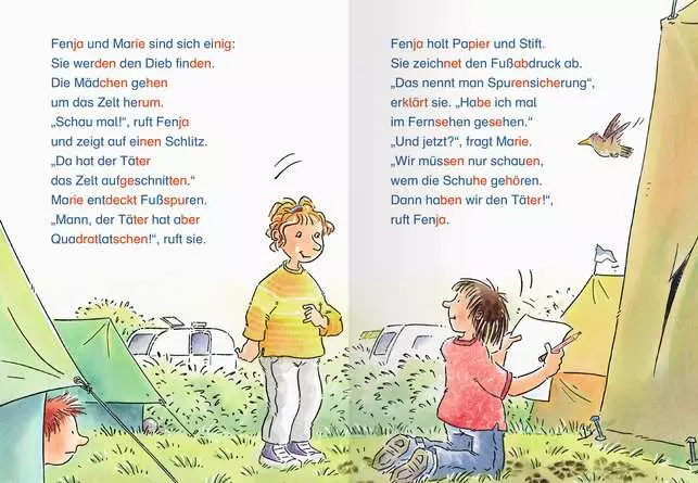 Leserabe - Sonderausgaben: Krimigeschichten - Silbe für Silbe lesen lernen