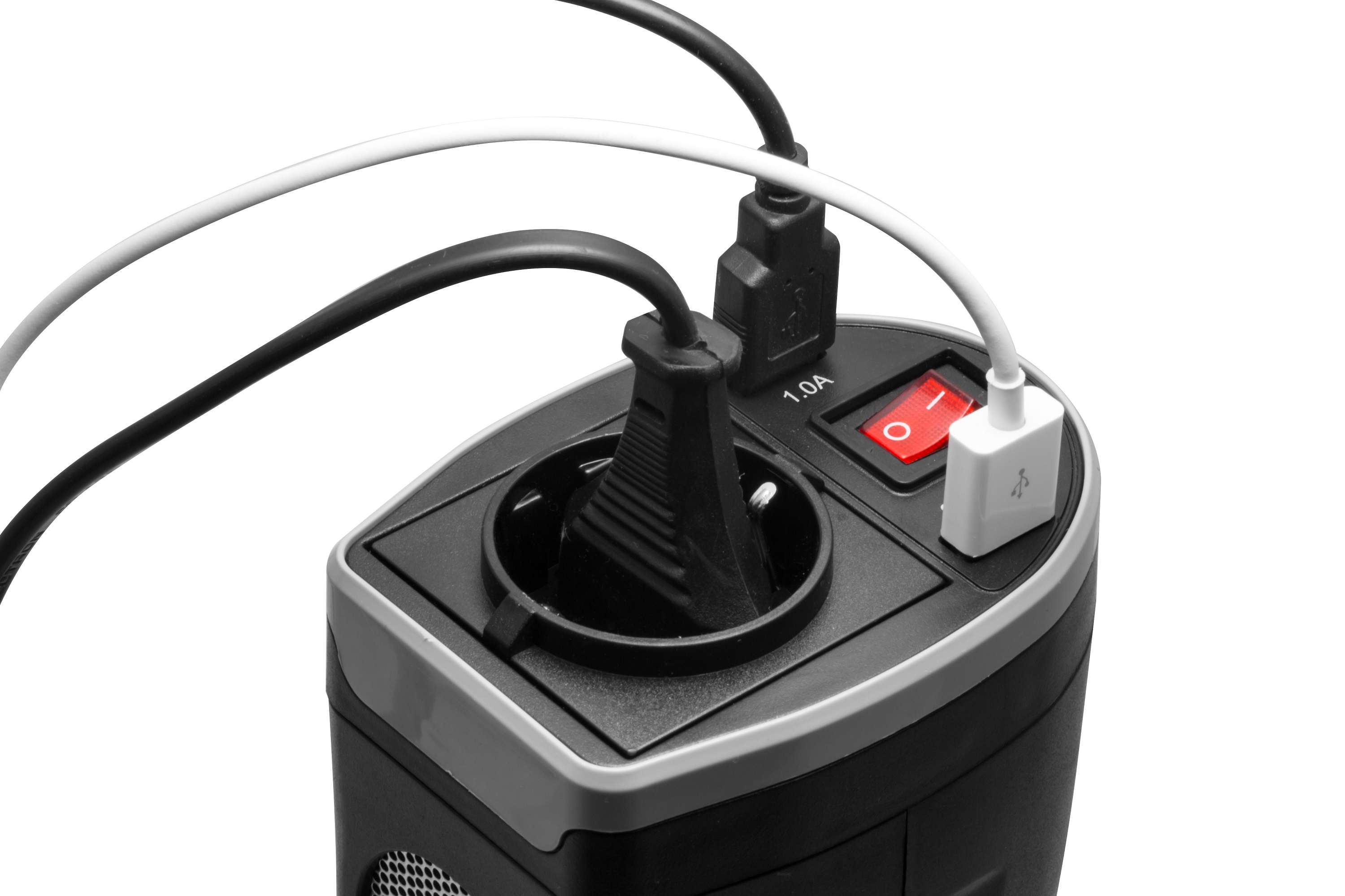 Kfz-Spannungswandler mit 2 USB-Anschlüssen TE13von Technaxx - ATU
