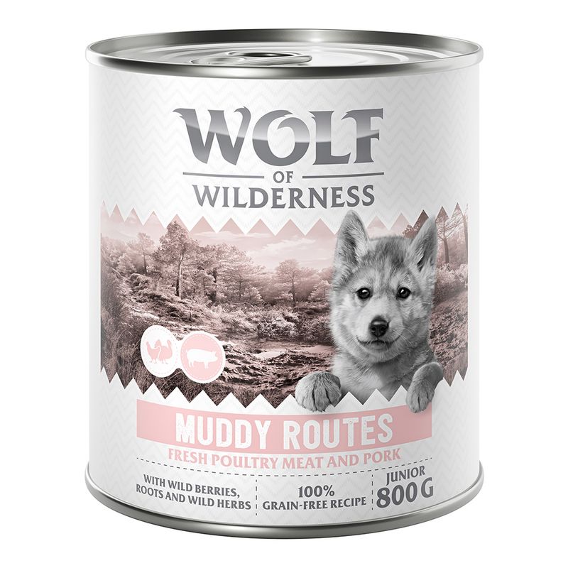 Wolf of Wilderness Junior “Expedition” 6 x 800 g