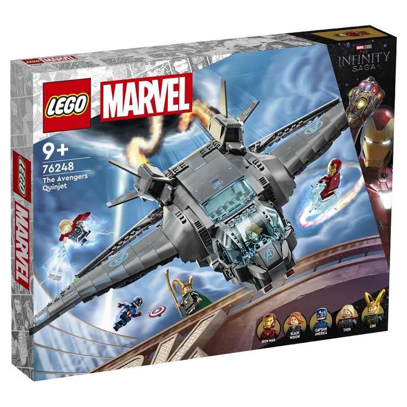 76248 Quinjet des Avengers LEGO Marvel Super Heroes