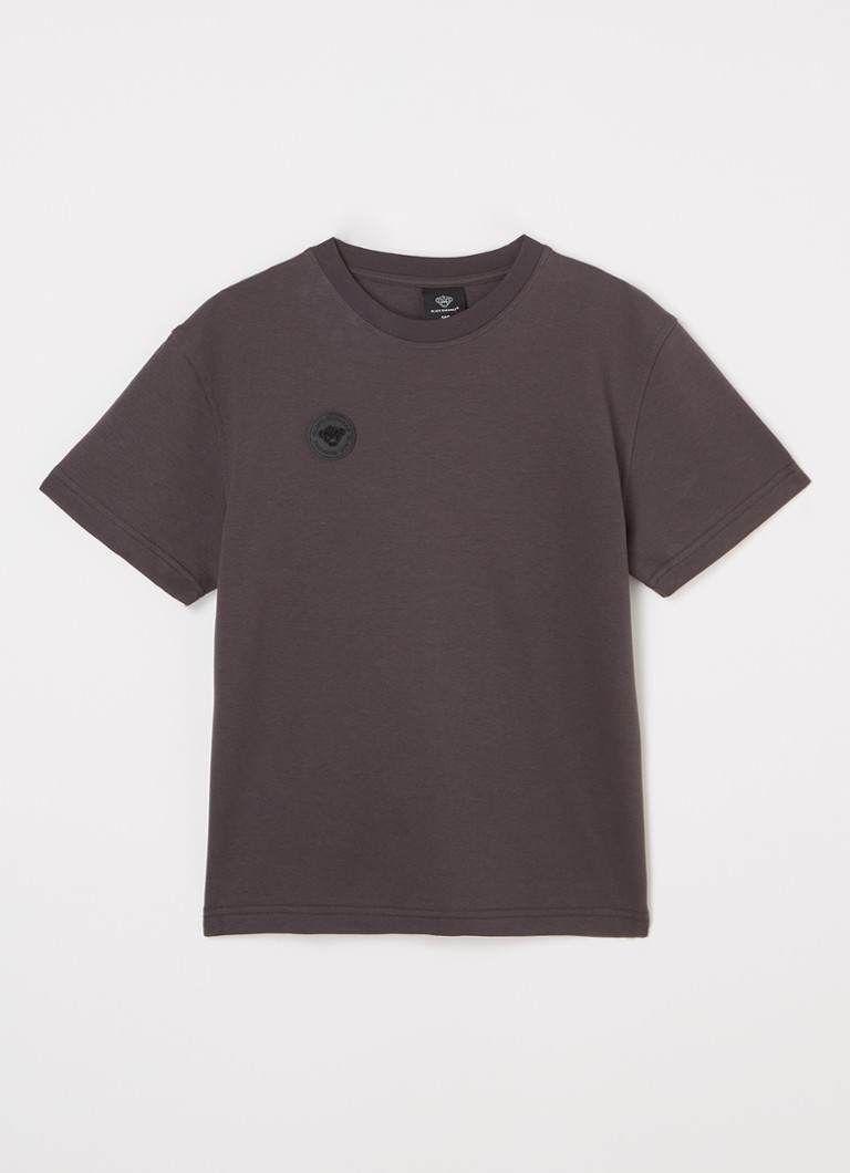 Tricou esențial negru cu logo Banane
