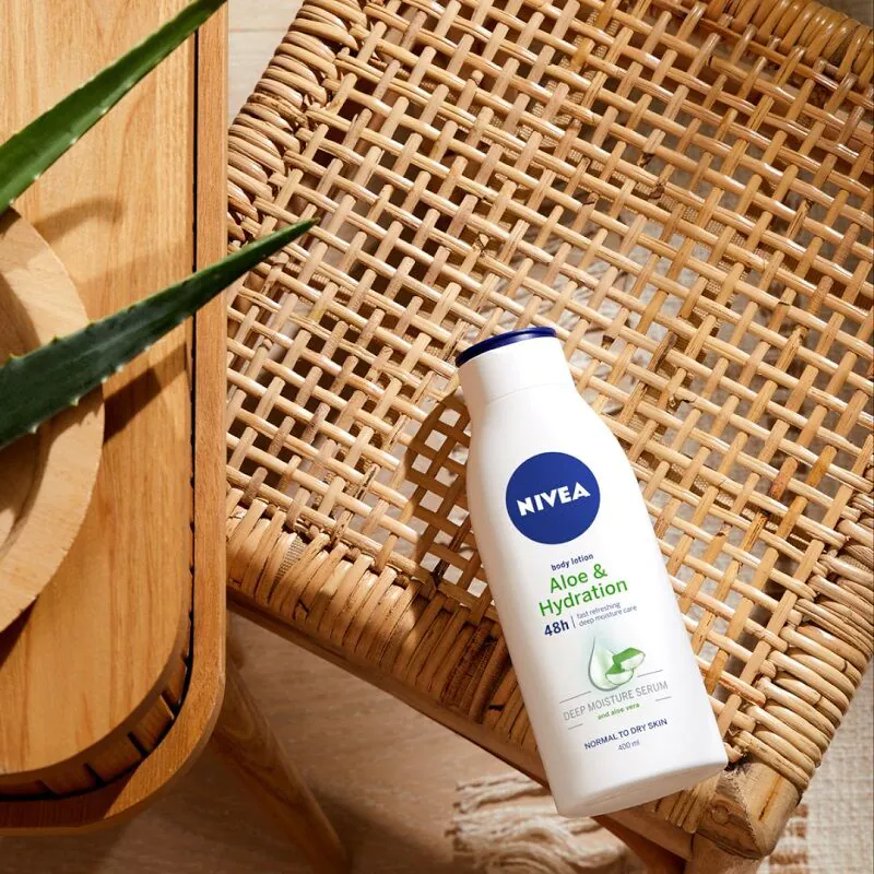 Nivea alavijo ir drėkinamasis kūno losjonas