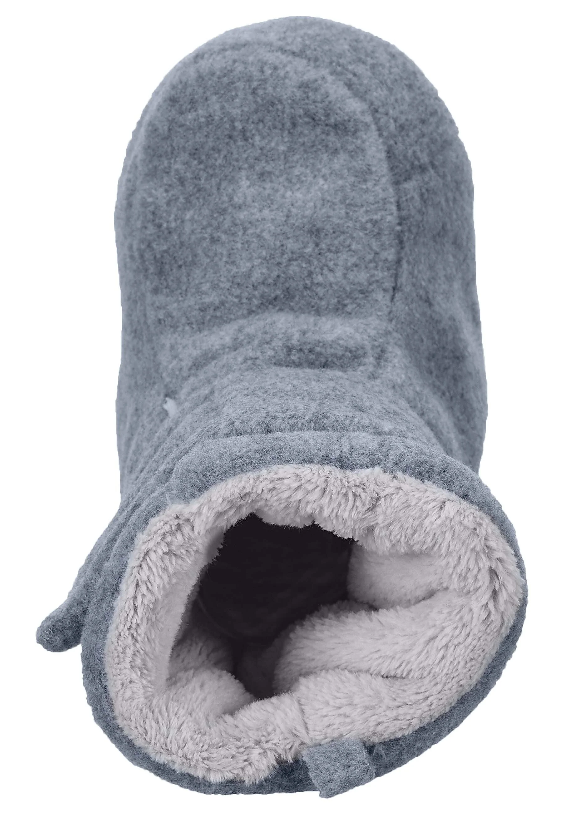 Baby-Schuh aus Microfleece mit Klettverschluss
