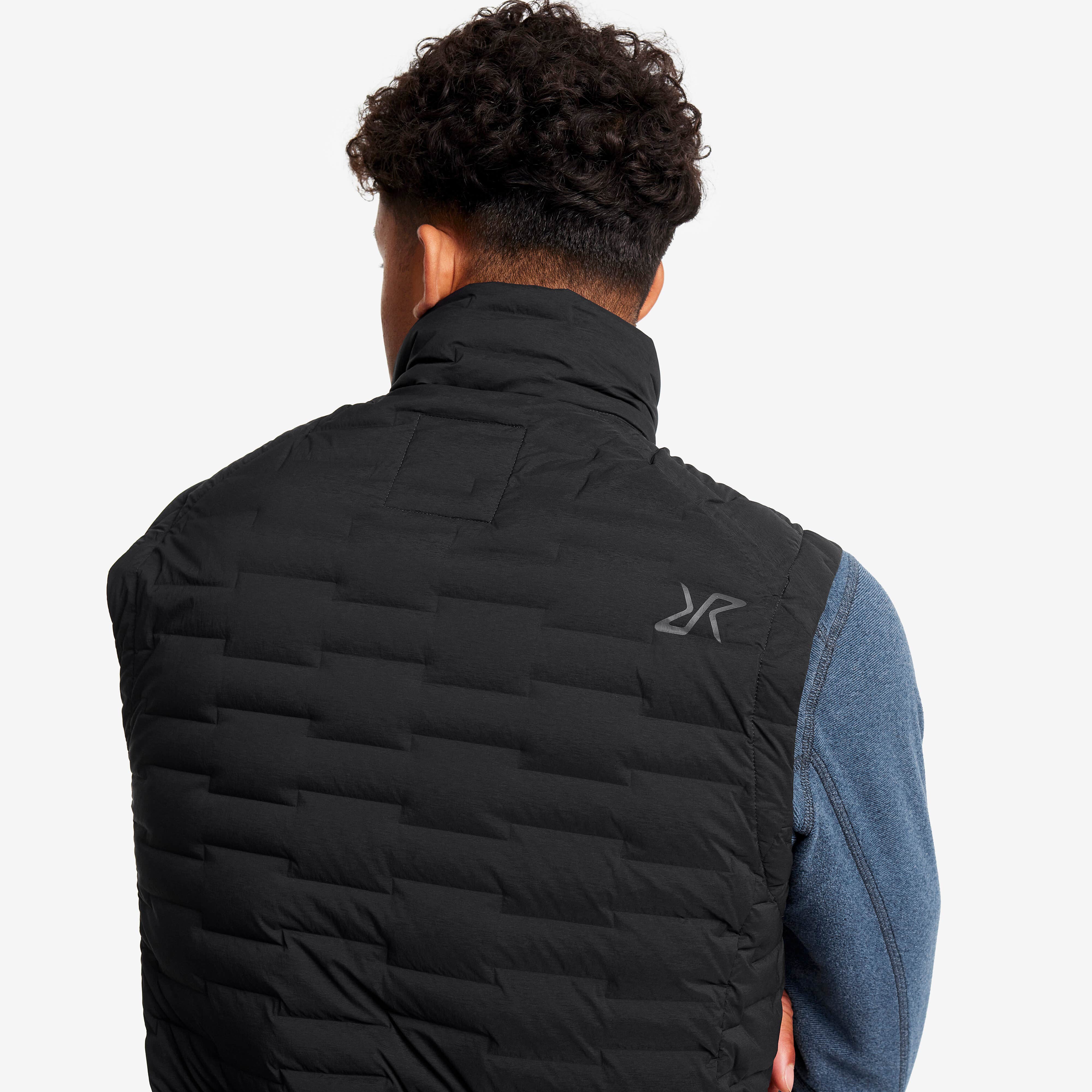 Flex Stretch Down Vest Homme Black