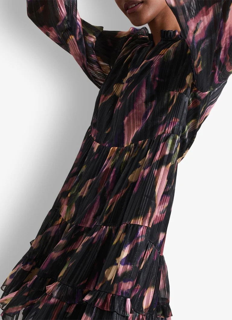 Rochie-tunică scurtă Martina de la Phase Eight, cu volane
