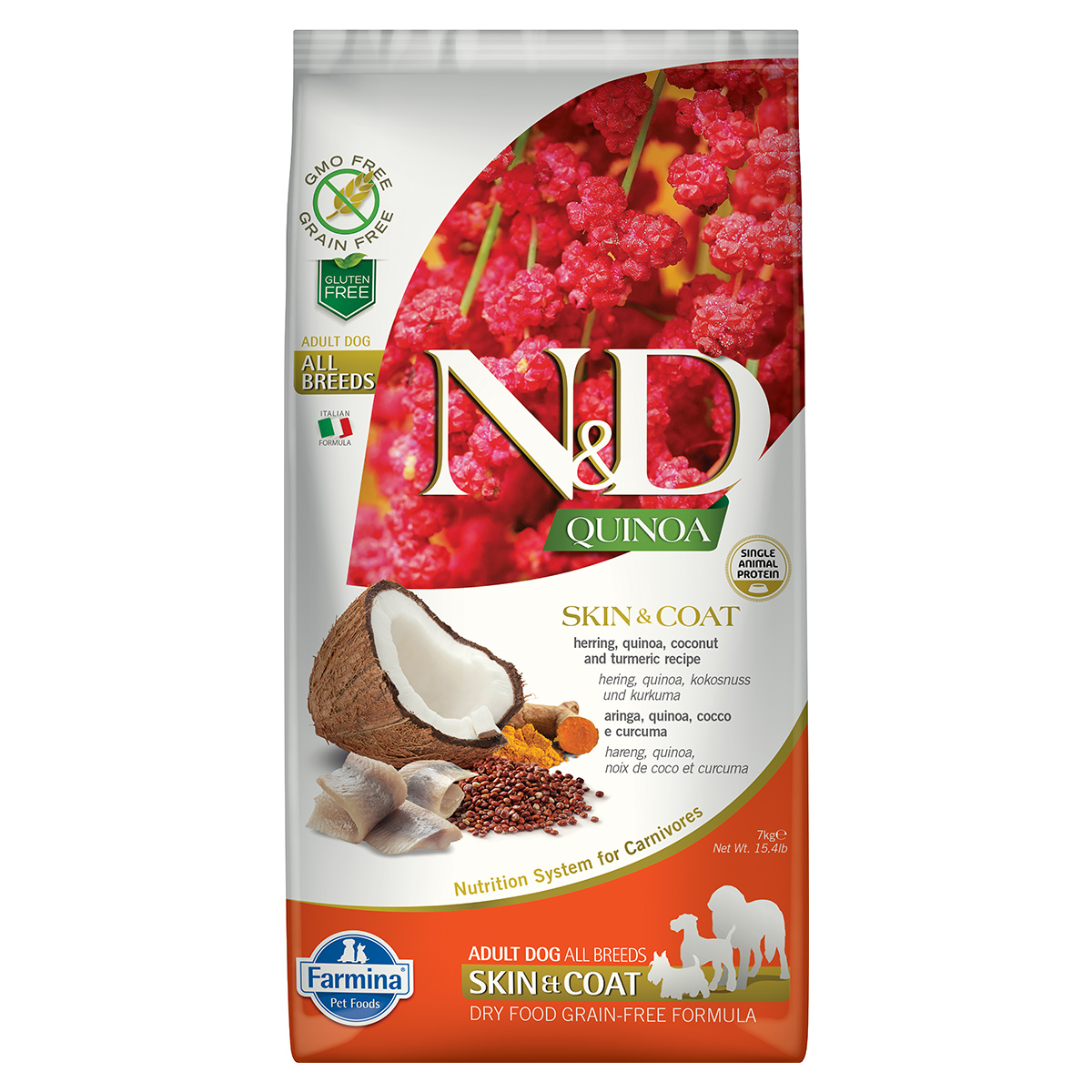 N&D Dog Quinoa Skin & Coat Herring günstig kaufen bei ZooRoyal