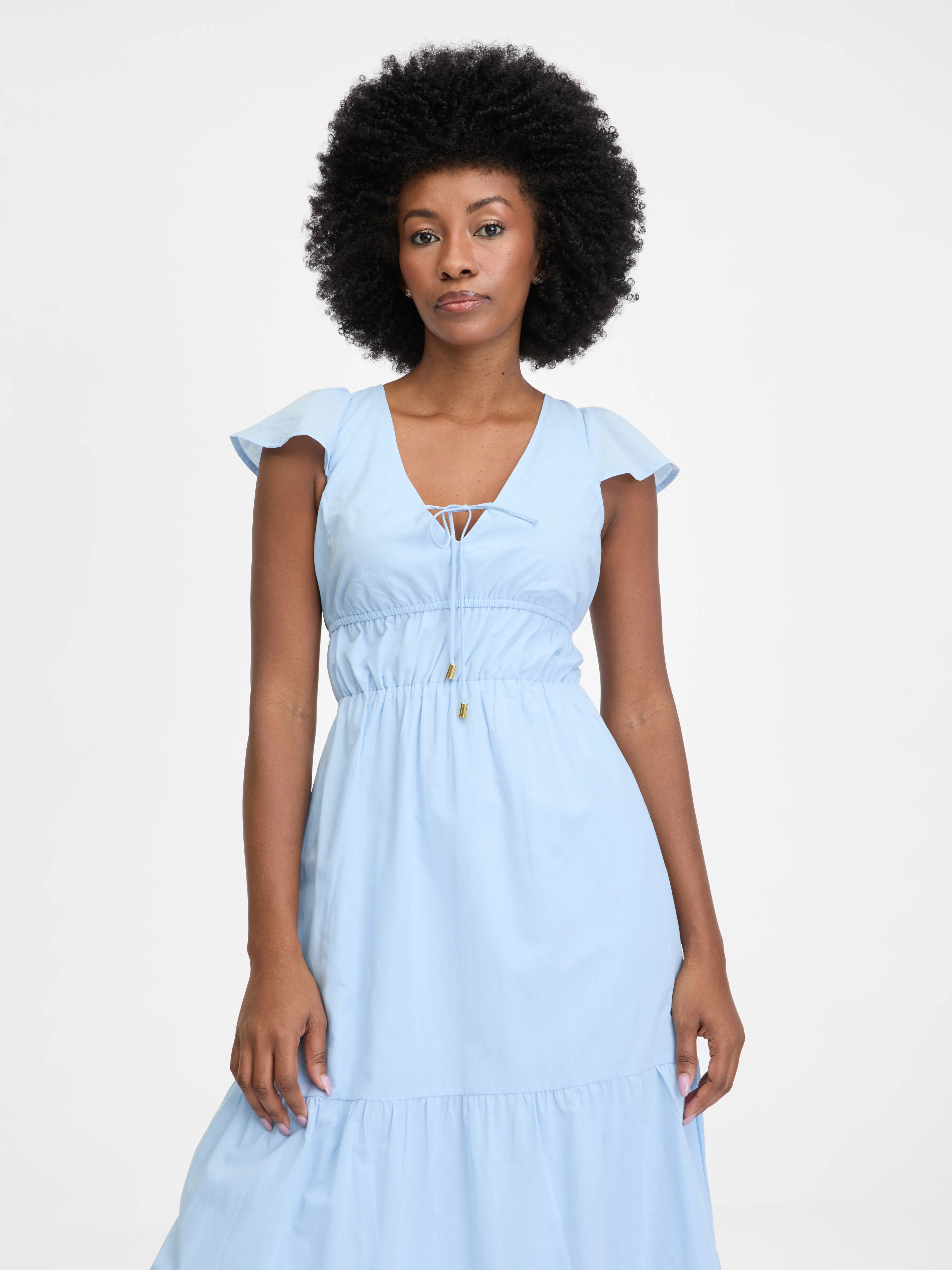 Hellblaues Damen Maxikleid ORSAY