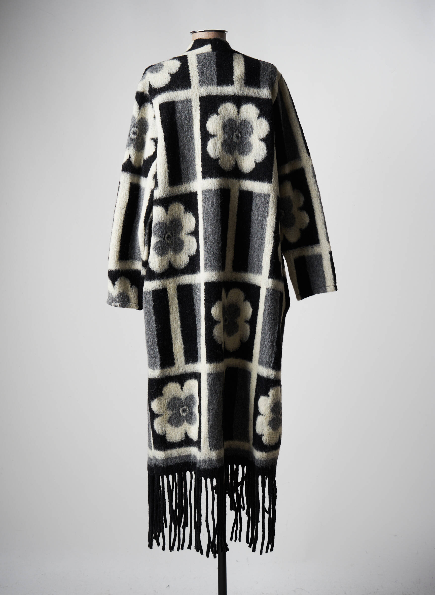 Made In Italy Manteaux Longs Femme couleur gris