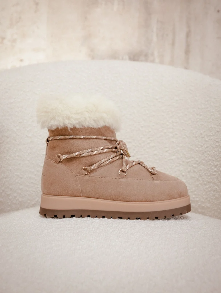 Kiruna - Taupe Mohair