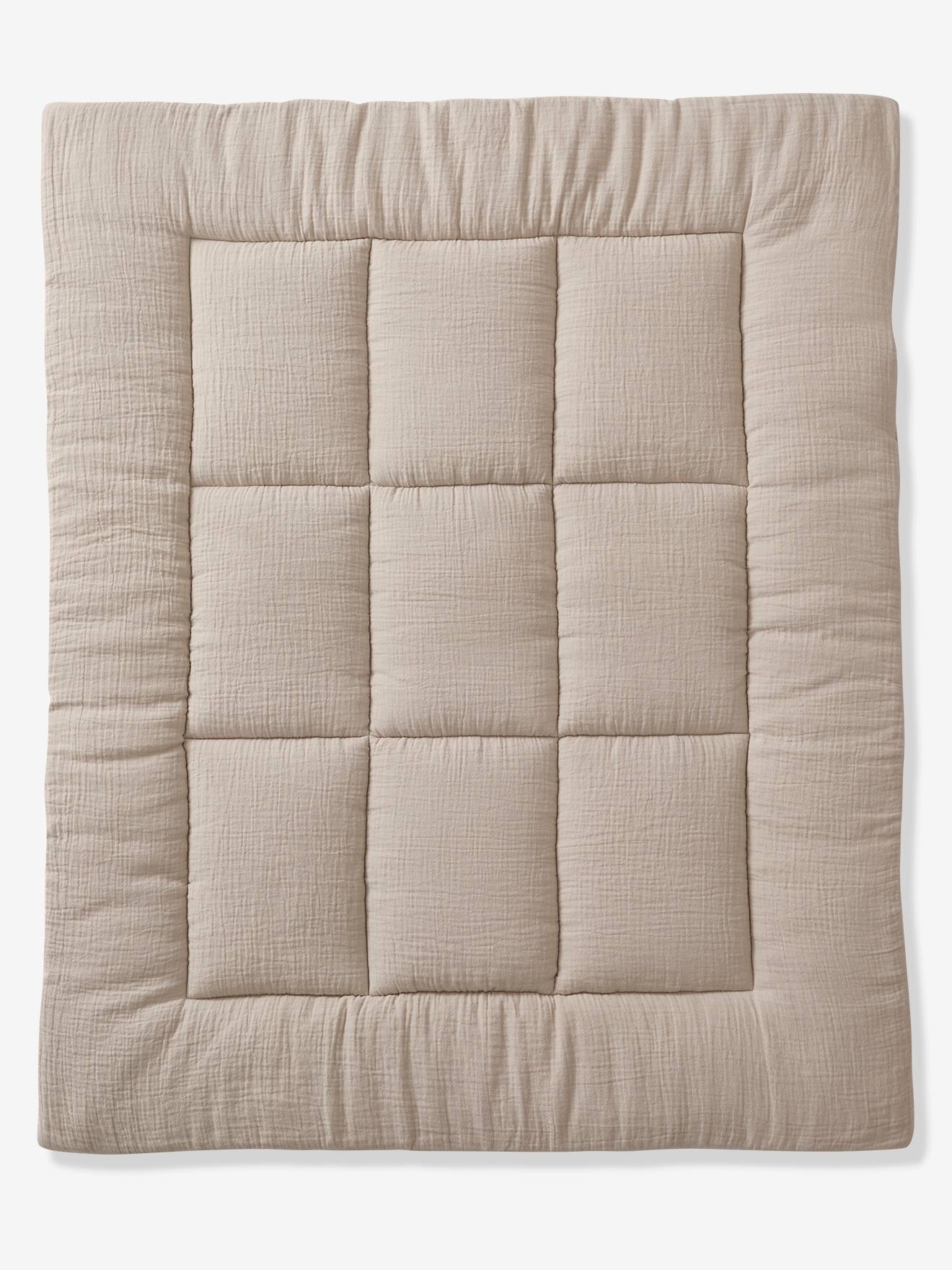 Tapis de sol / Fond de parc bi-matière uni olive