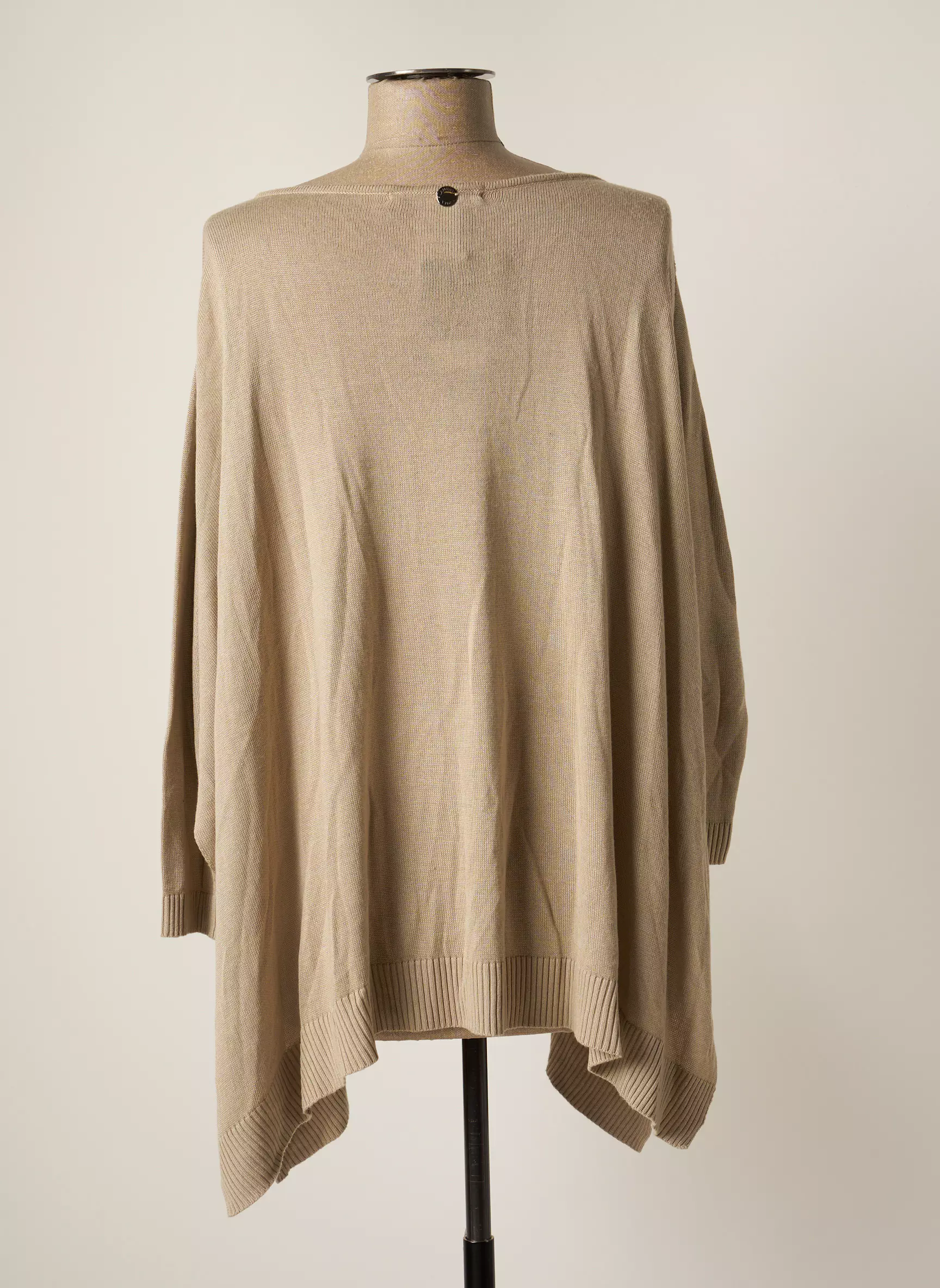 Lauren Vidal Pull Tuniques Femme couleur beige