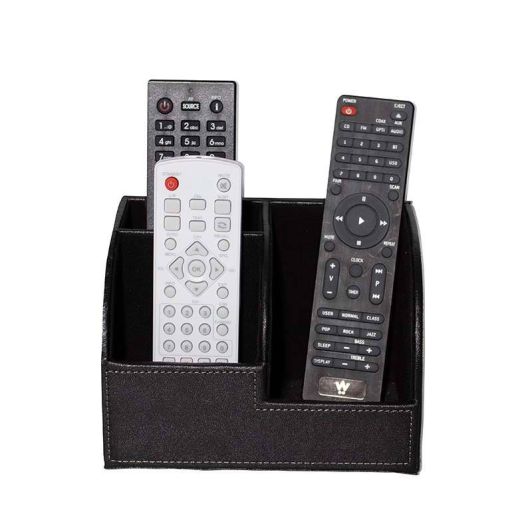 RANGEMENT POUR TÉLÉCOMMANDE NOIR