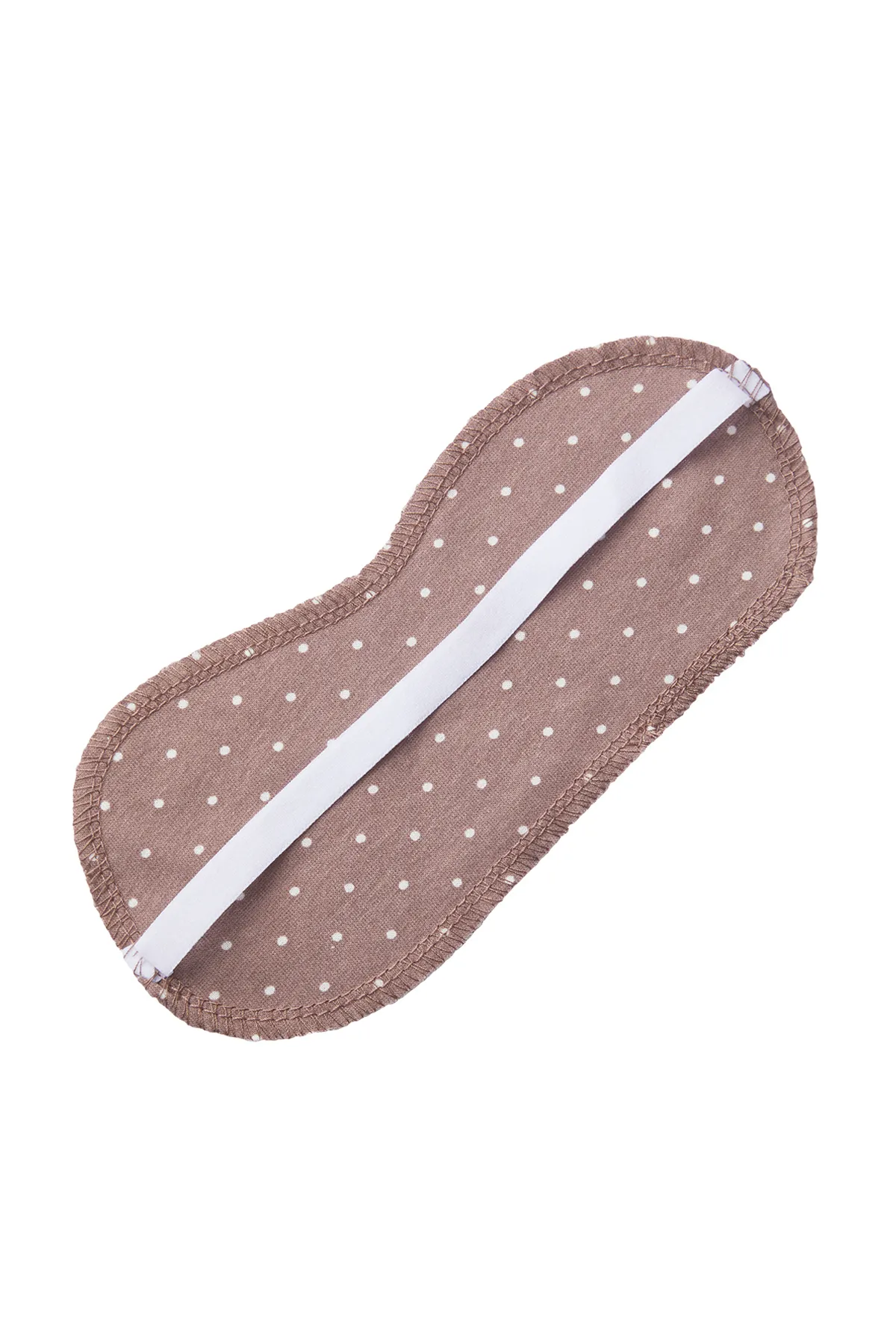Trendyol Curve  Gestricktes Pyjama-Set mit Hemdkragen und Nerzmuster und Polka Dots TBBAW24AI00037