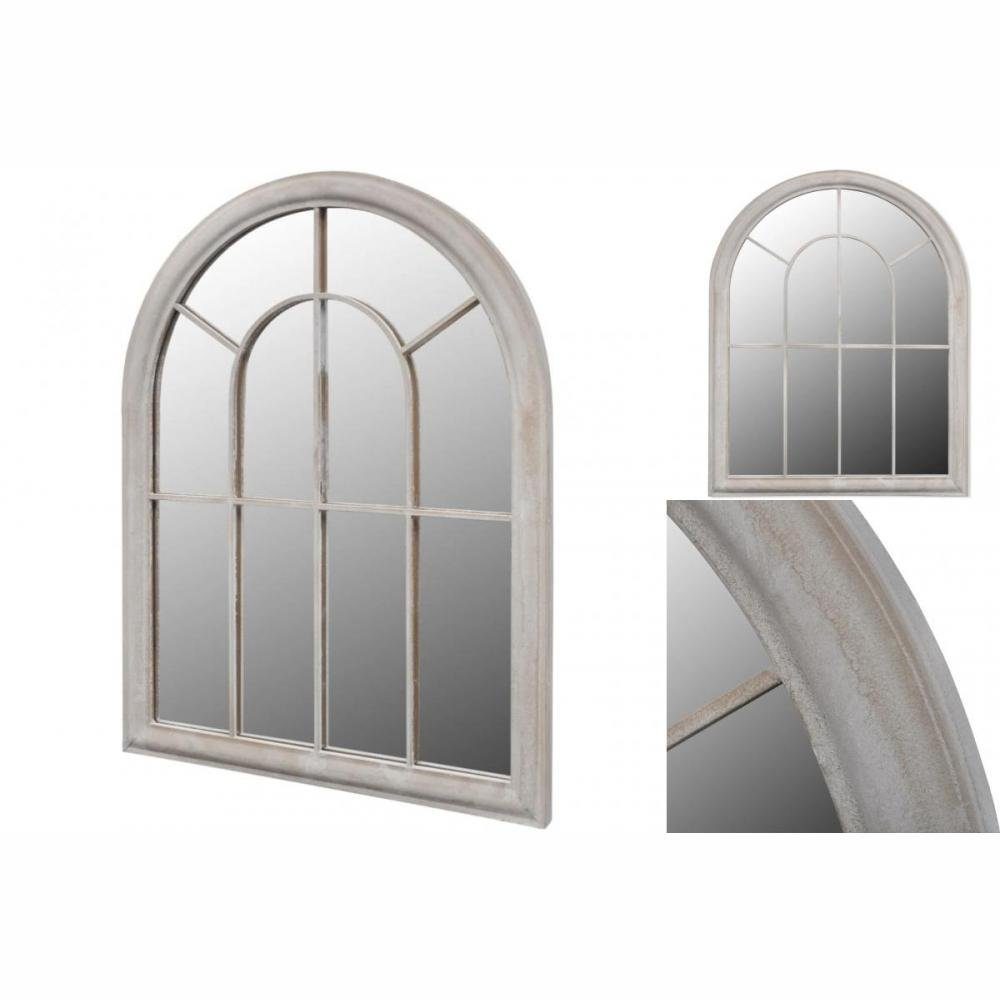 vidaXL Fenster Rustikaler Gartenspiegel Bogen 6989 cm für Indoor und Outdoor