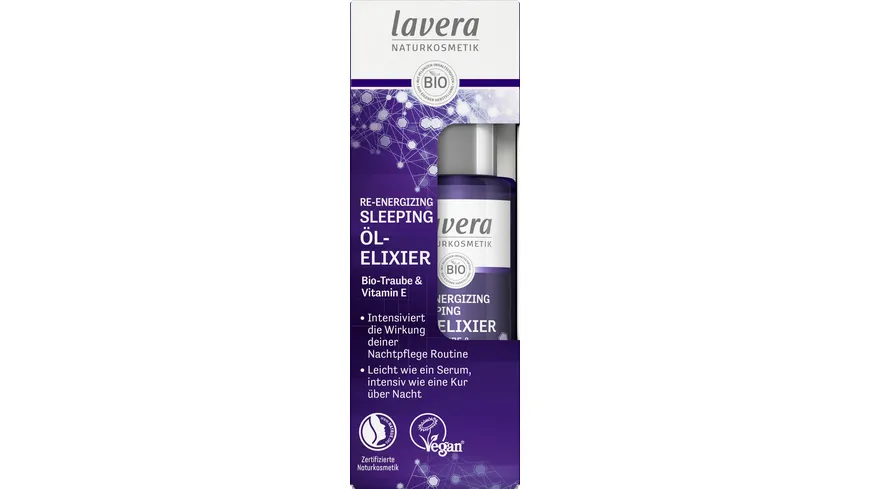 lavera Re-Energizing Sleeping Öl-Elixier 30 ml