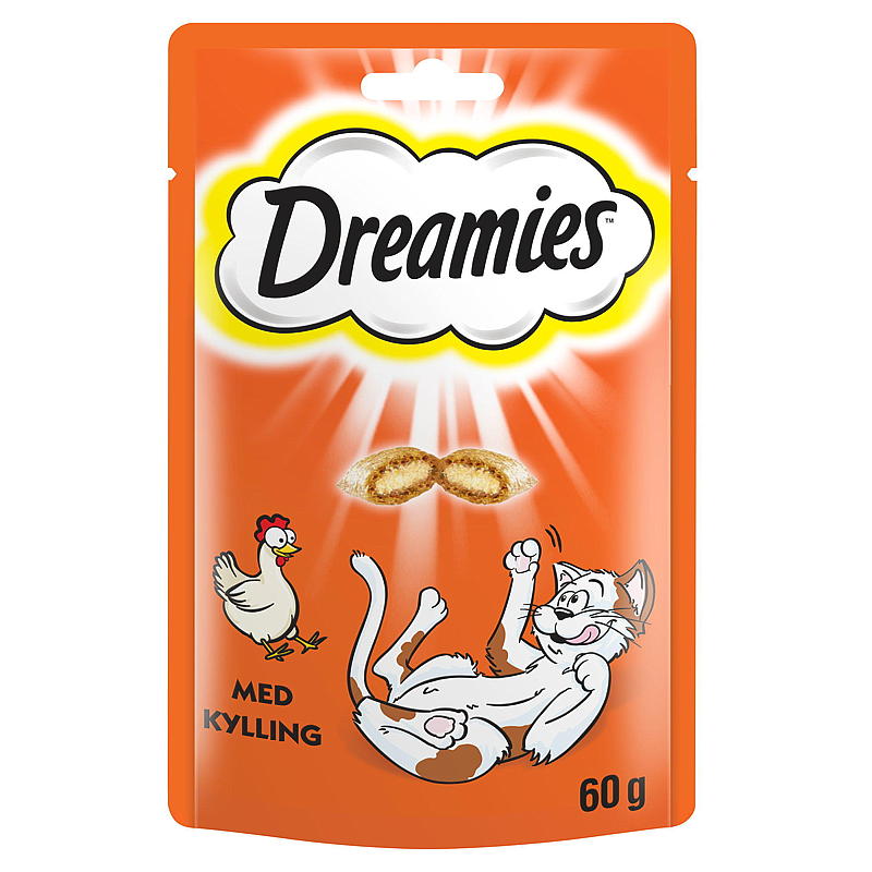 Mars Kattesnacks 60 g Kylling Dreamies