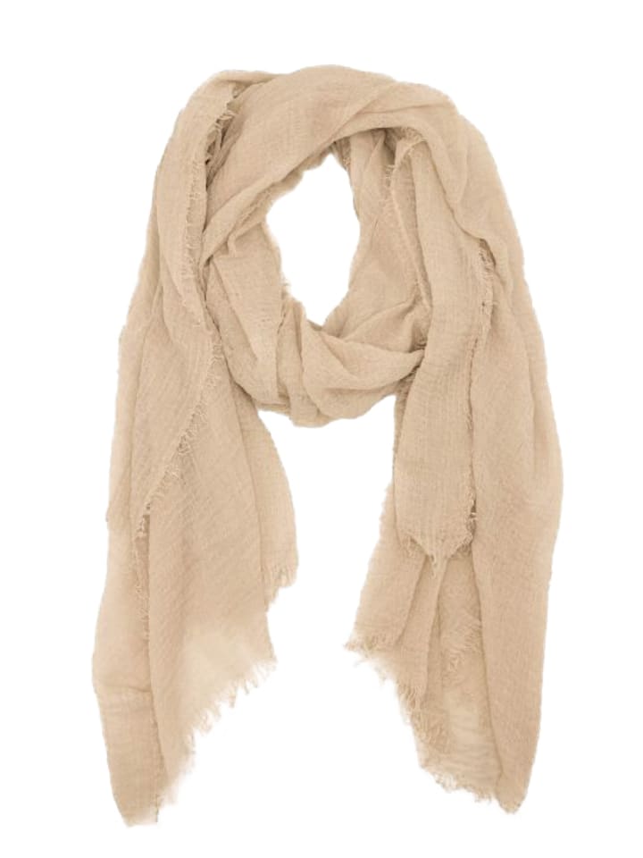 SASSYCLASSY Musselin Schals in Beige günstig kaufen onesize