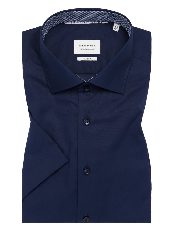 Eterna Hemd SLIM FIT in navy günstig kaufen