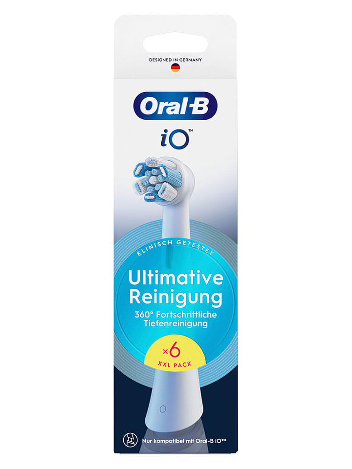Oral-B 6er-Set: Ersatz-Bürstenköpfe 