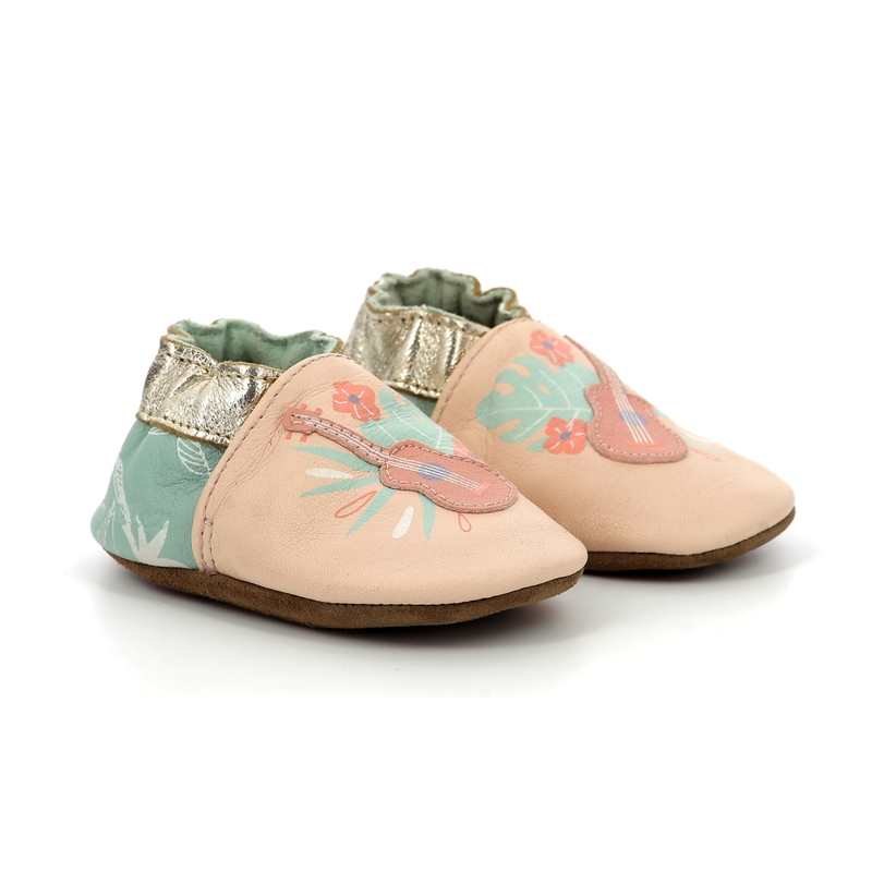 Chaussons cuir tannage vegetal Eyes On You