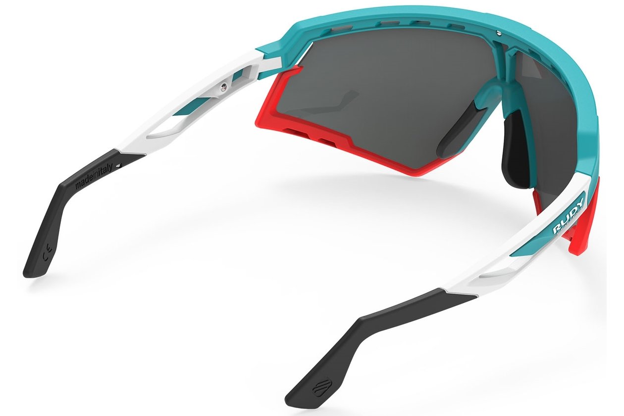 Rudy Project Defender Emerald White Matte / Multilaser Red