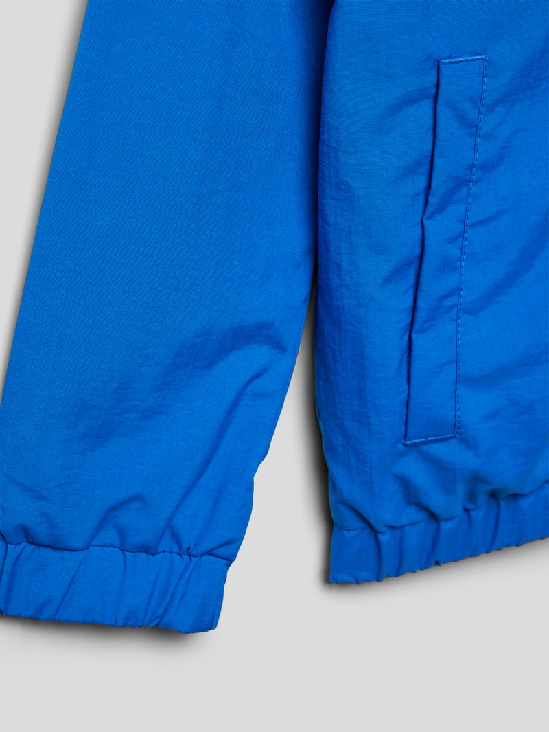 Jacke mit Label-Patch Modell 'TARANTO' in royalblau