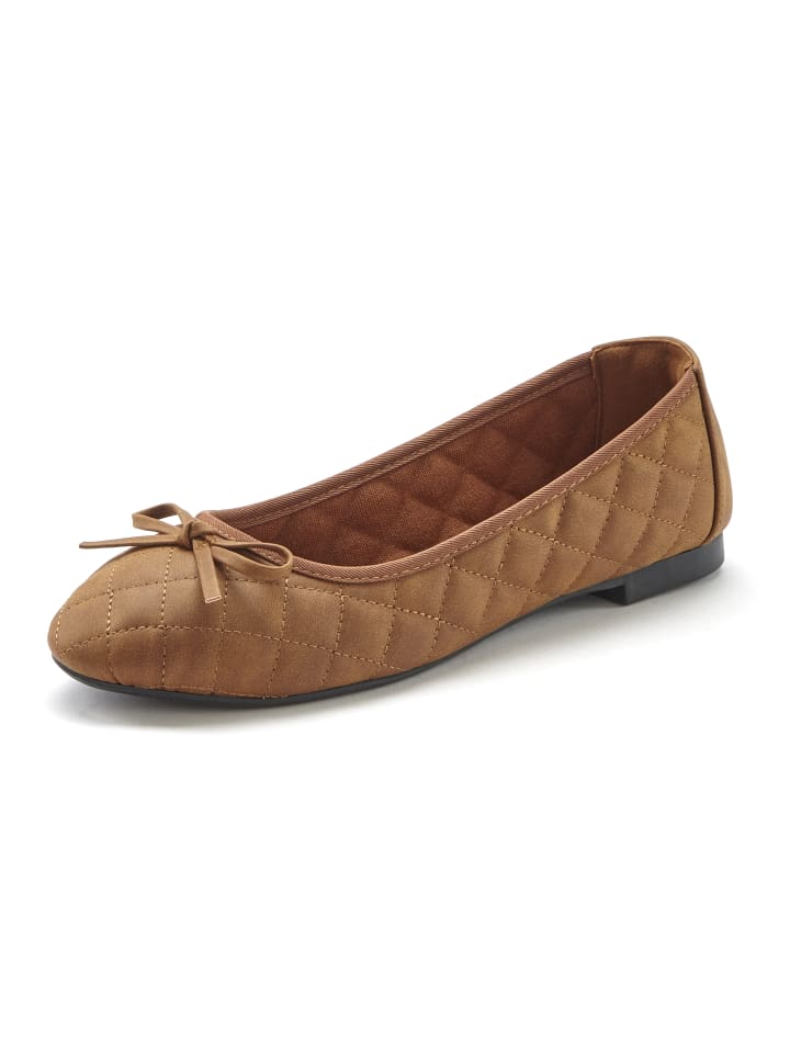 LASCANA Ballerina in cognacfarben günstig kaufen