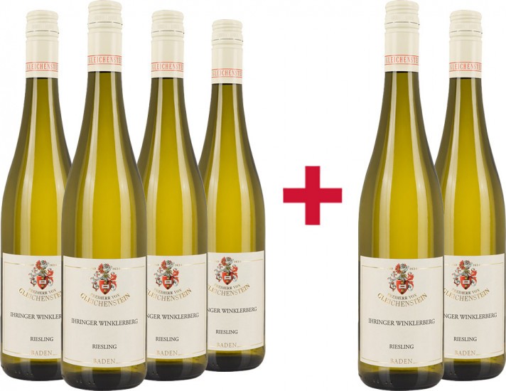 4+2 Paket Ihringer Winklerberg Riesling trocken - Weingut Freiherr von Gleichenstein