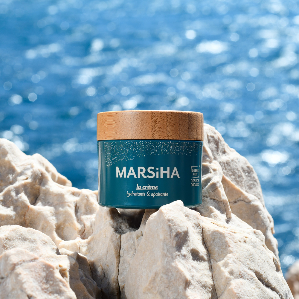 marsiha La créme hydratante et apaisante soin visage : crème