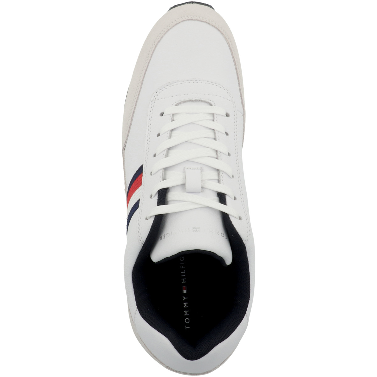 Tommy Hilfiger Core Eva Runner Corporate Leather Sneaker Low weiss