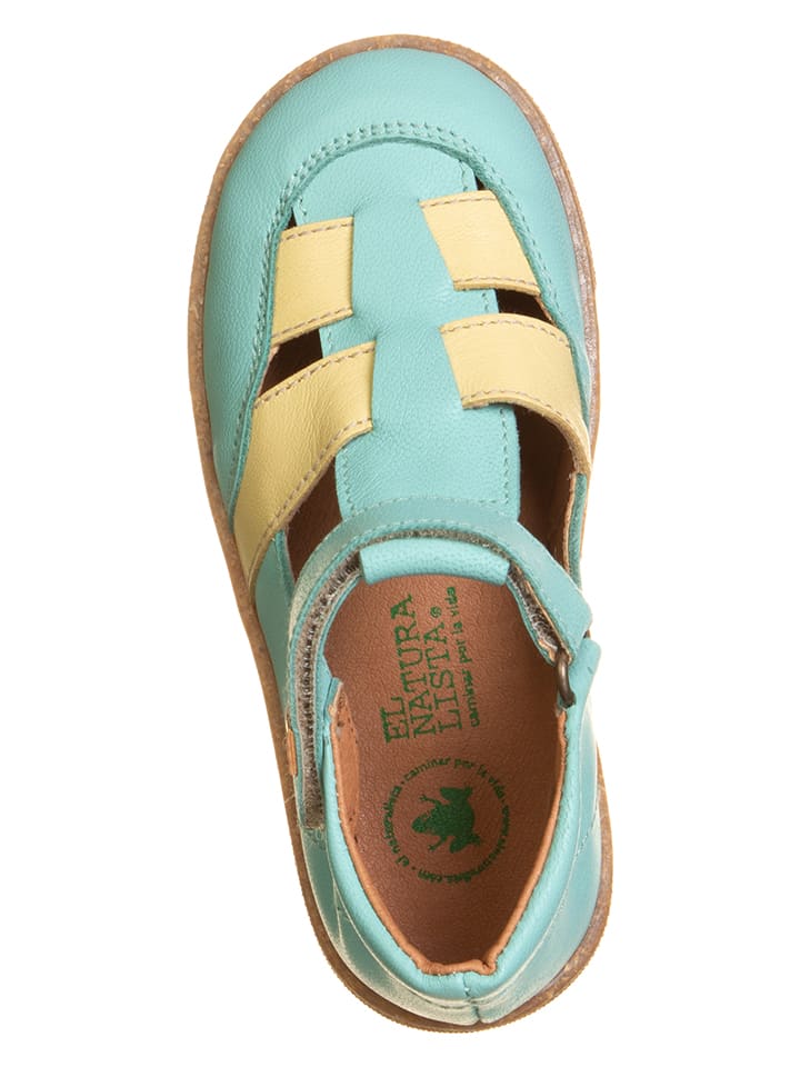 El Naturalista Leder-Halbsandalen 