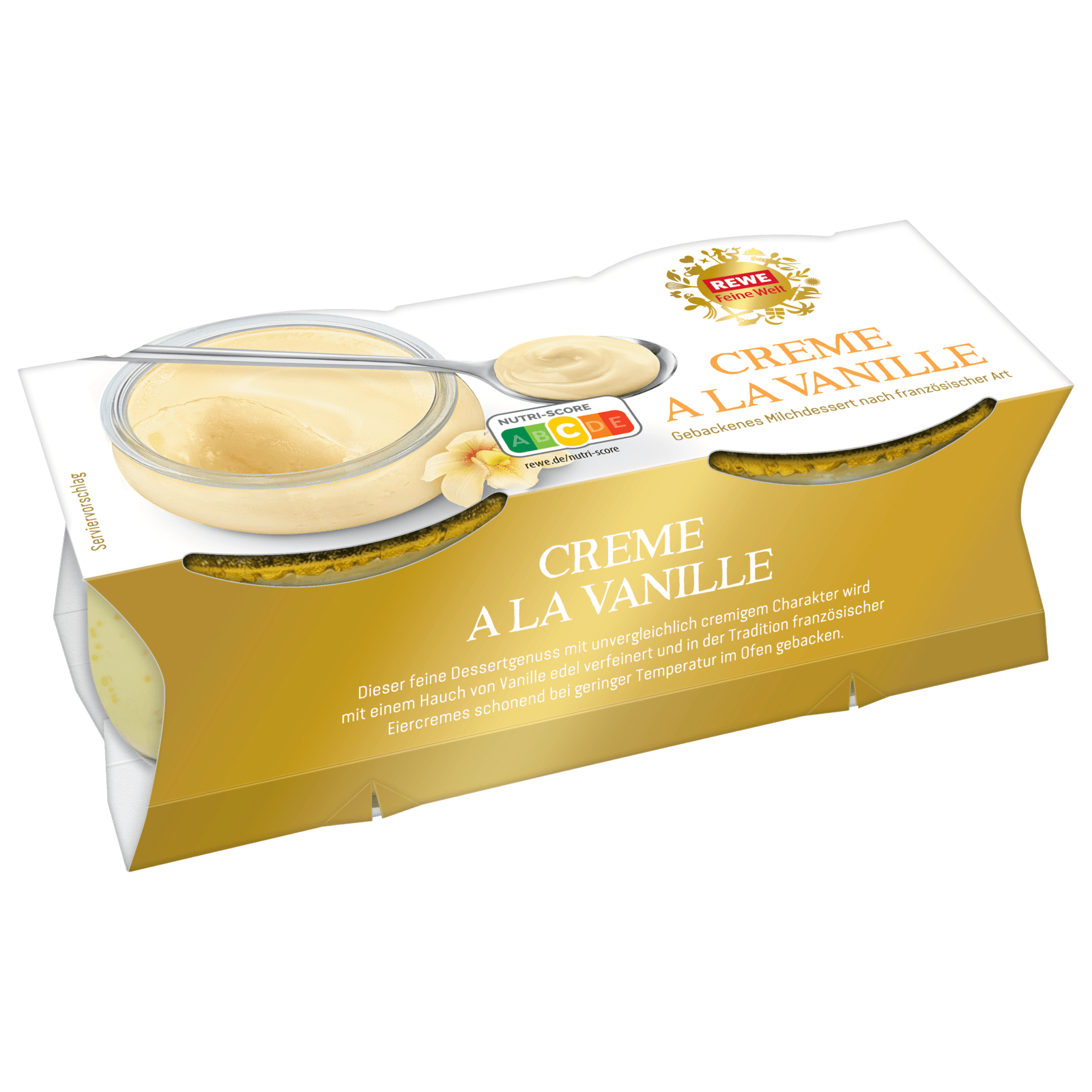 REWE Feine Welt Creme a la Vanille 2x100g