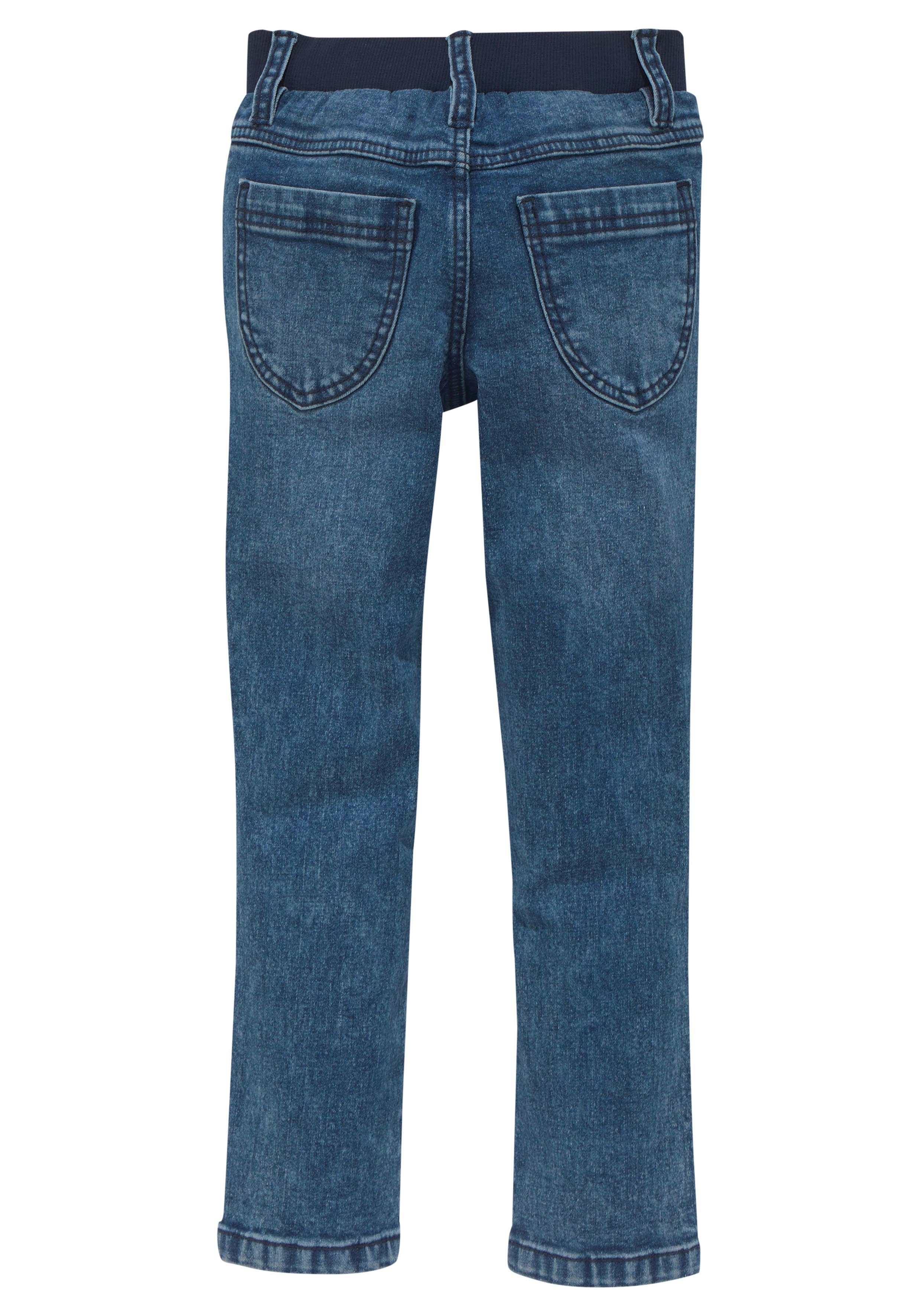 KIDSWORLD Stretch-Jeans mit toller Stickerei