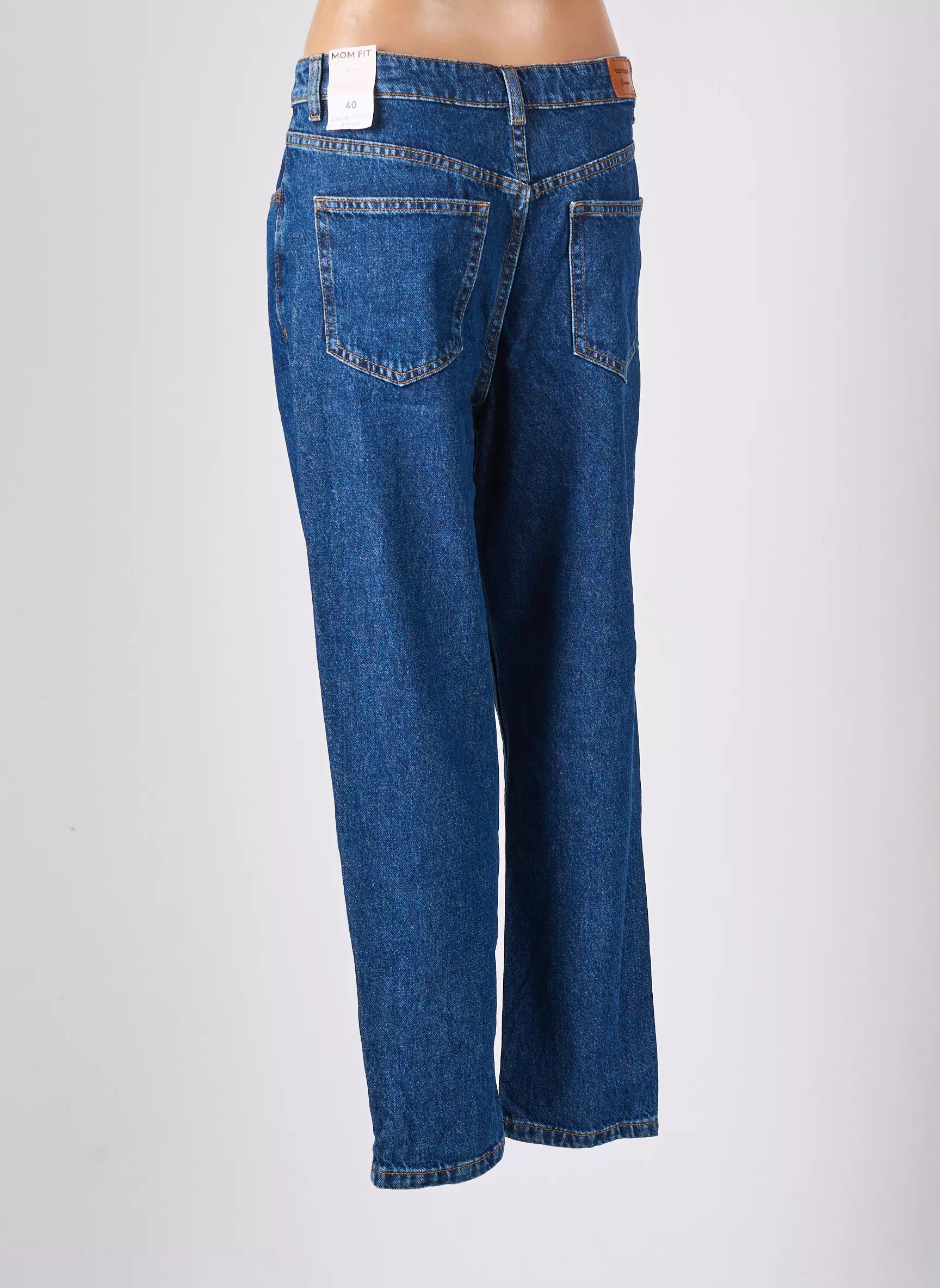 Cache Cache Jean Mom Femme couleur bleu