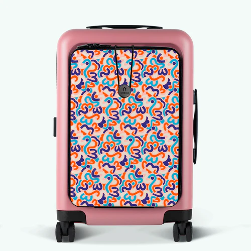 Hoi An Pink Hard Shell Suitcase Pouch