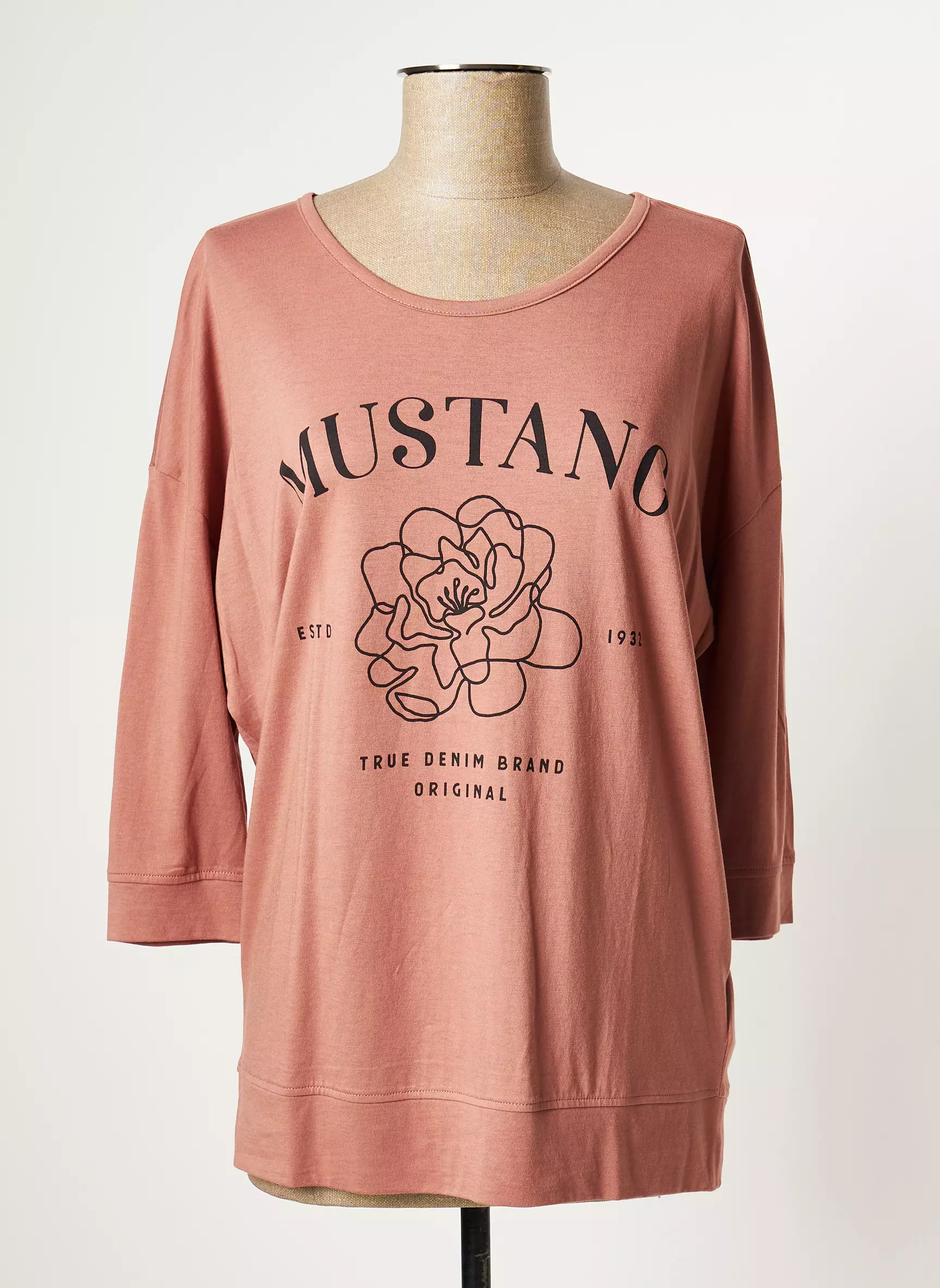 Mustang Tshirts Femme couleur rose