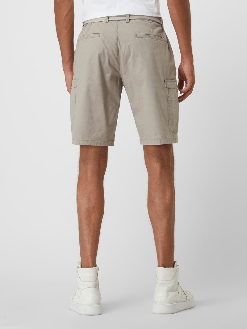 Cargoshorts mit Stretch-Anteil in haselnuss braun