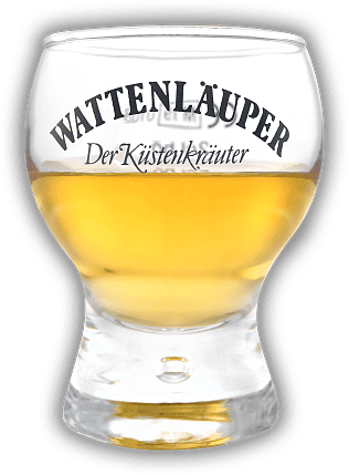 Wattenläuper Der Küstenkräuter 2 cl. Glas Wattenläuper Der Küstenkräuter 2 cl. Glas