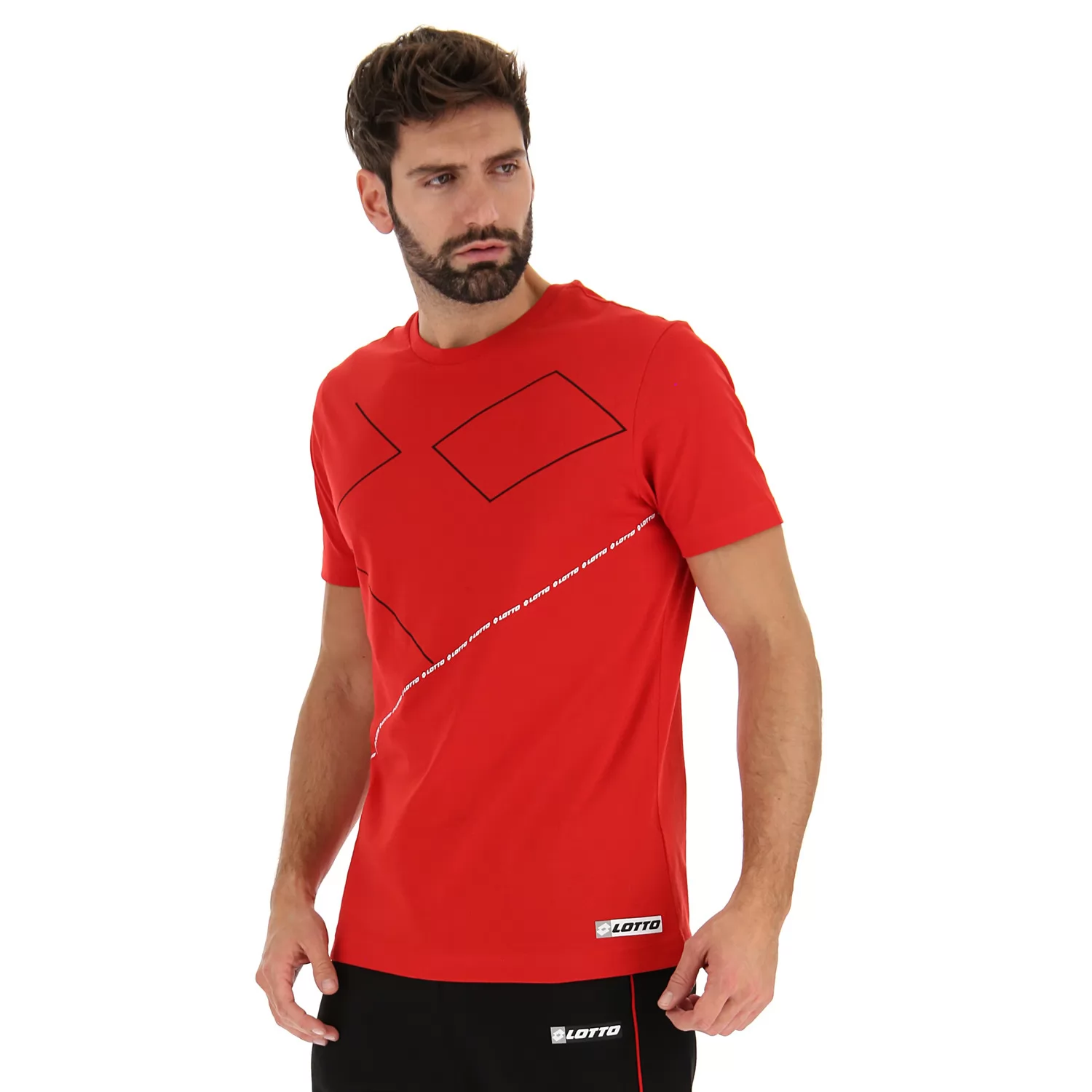 LOGO VIII T-SHIRT 2 FLAMMRÖD
