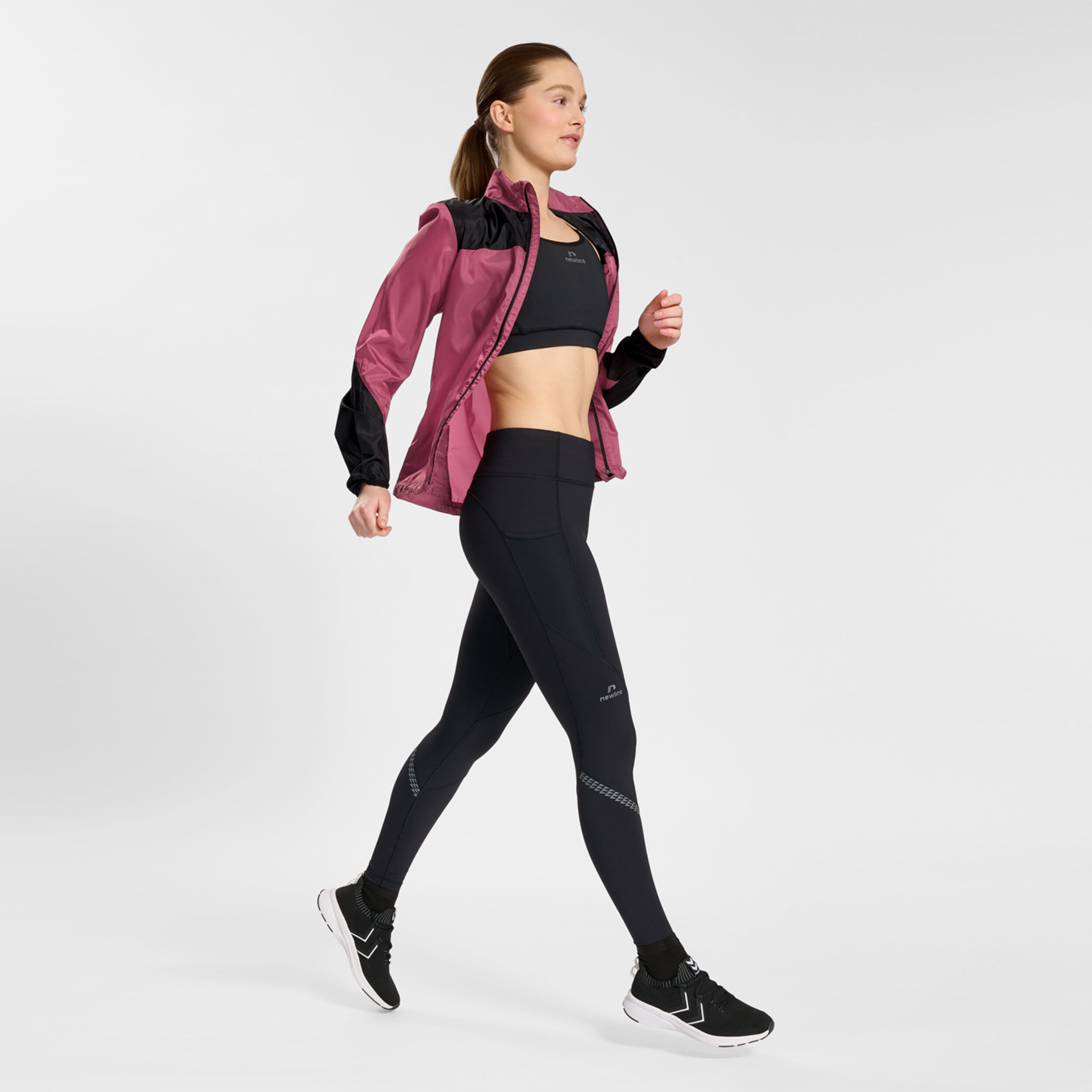 Denton Jacket Laufjacke Damen - Berry