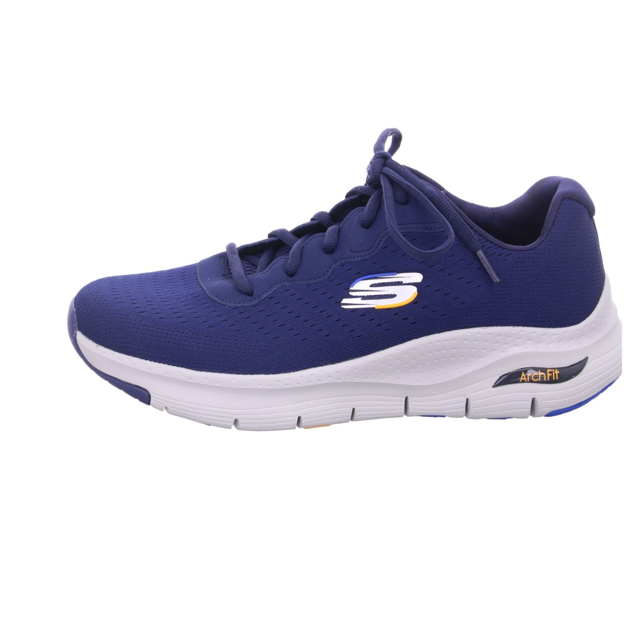 SKECHERS Freizeit Schnürer blau