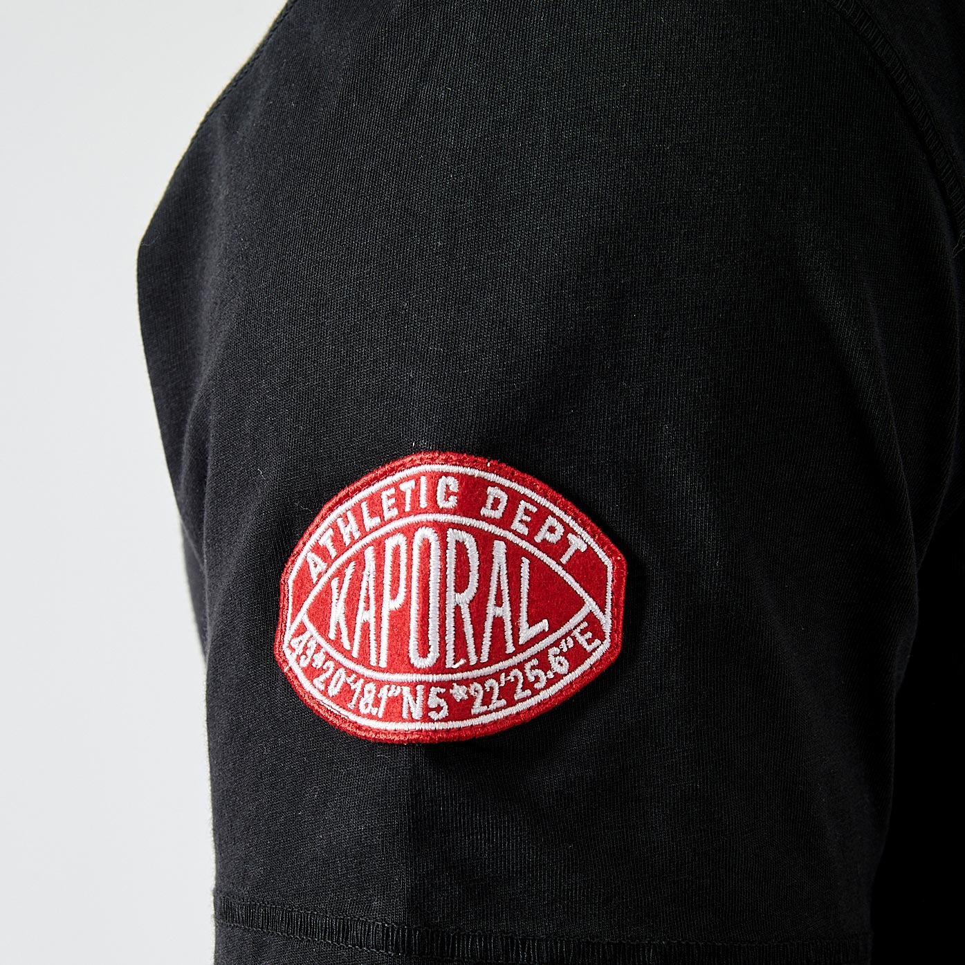 BAREL  T-shirt noir homme 100% coton