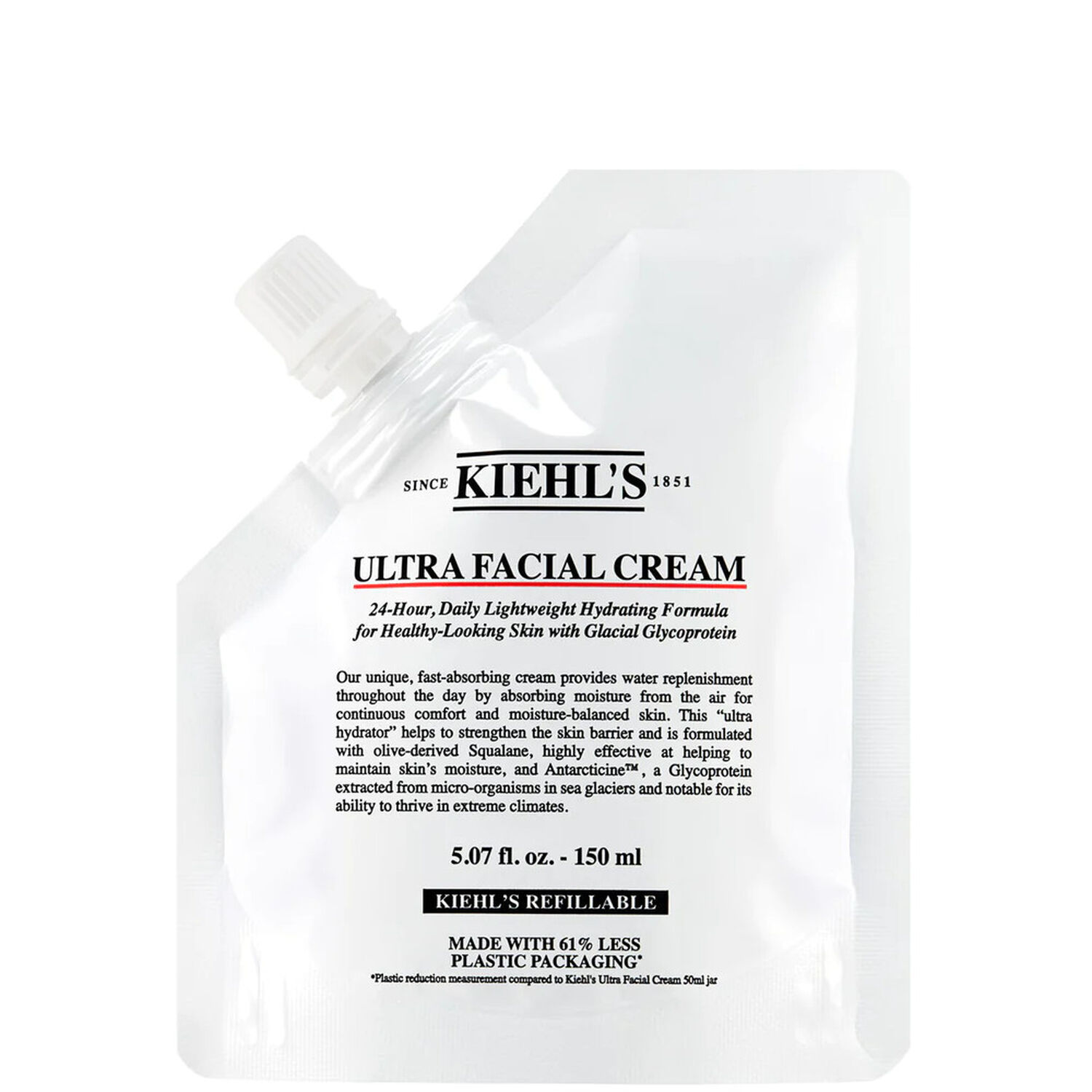 kiehl's Ultra Facial Cream Recharge Crème légère hydratante - peaux normales à sèches