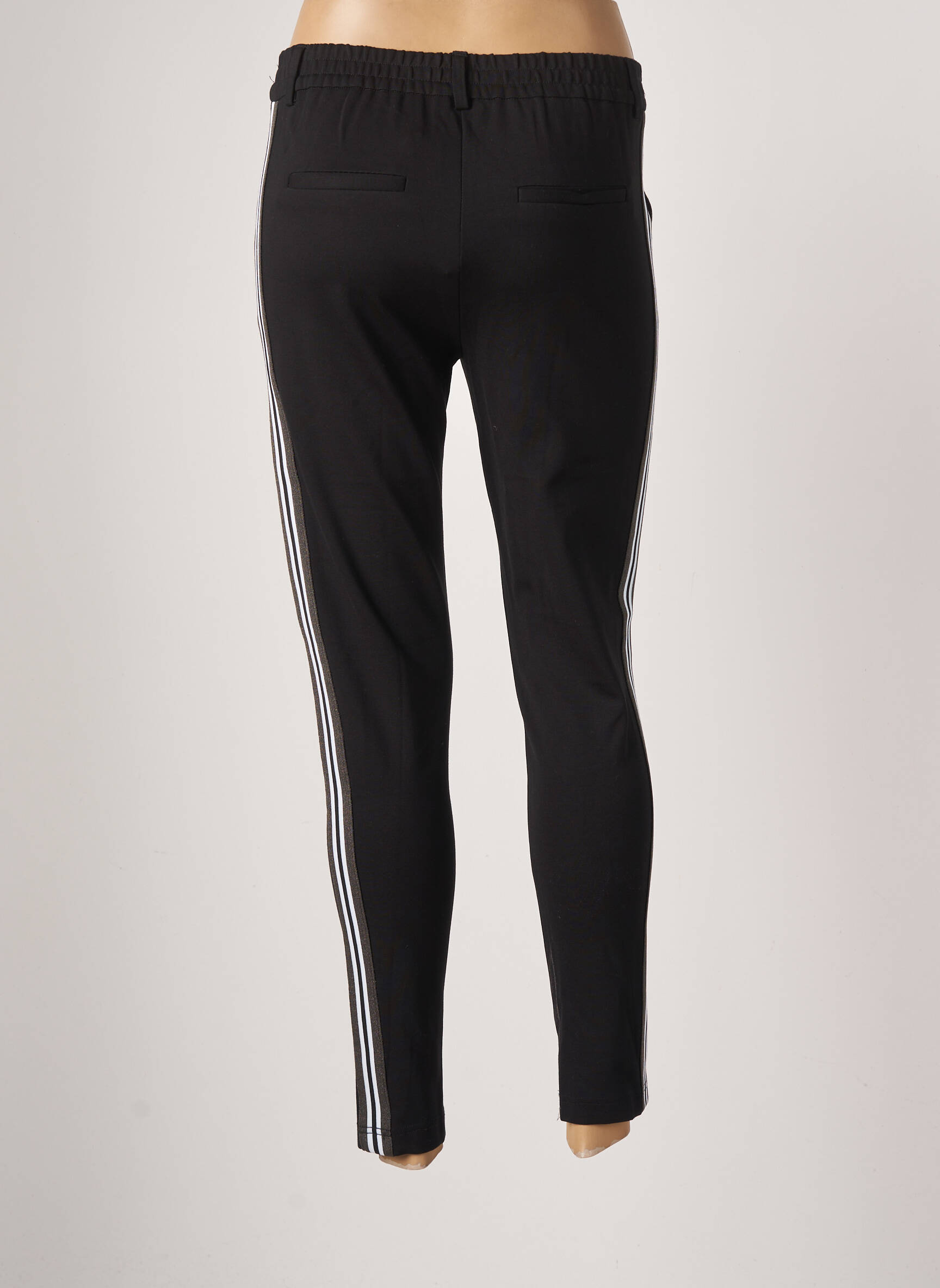 Only Pantalons Chino Fille couleur noir