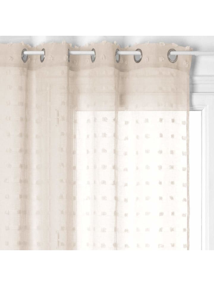 Atmosphera Créateur d'intérieur Gardine in beige günstig kaufen onesize