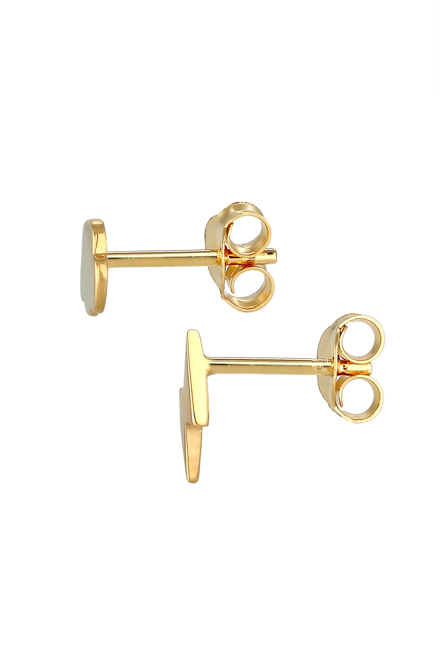 Elli Boucles d'oreilles pour femmes - Cloud Lightning Astro Look Trend Blogger en plaqué or argent 925 Sterling