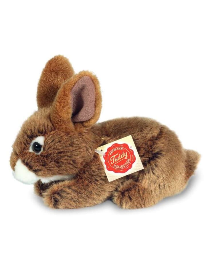 Teddy Hermann Kuscheltier Hase sitzend, braun, ca. 19 cm, Plüschtiere, ab 6 Monate günstig kaufen onesize