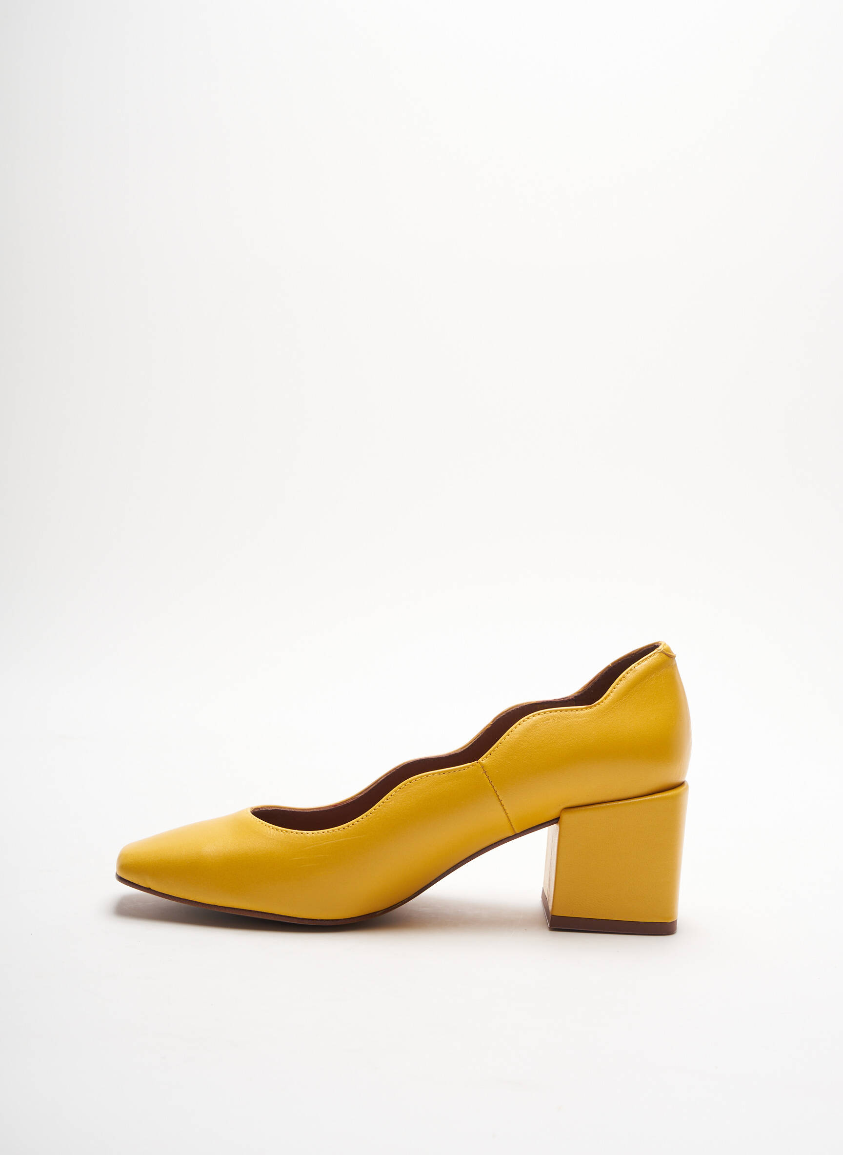 Sarenza Escarpins Femme couleur jaune