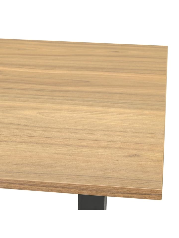 KADIMA DESIGN Schreibtisch höhenverstellbar 160x80 cm, Homeoffice in Beige-Schwarz günstig kaufen